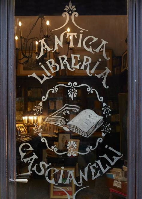 Antica Libreria Cascianelli: an antique bookstore in 